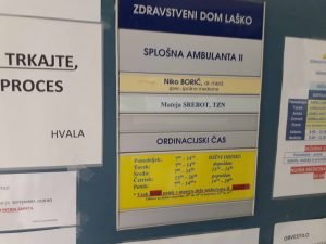 Zdravstveni dom Laško in nujna medicinska pomoč